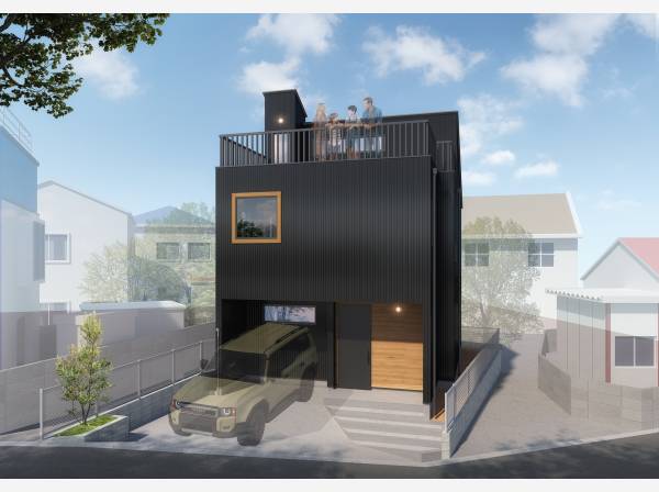 神奈川県茅ヶ崎市赤羽根の新築戸建