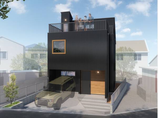 神奈川県茅ヶ崎市赤羽根の新築戸建