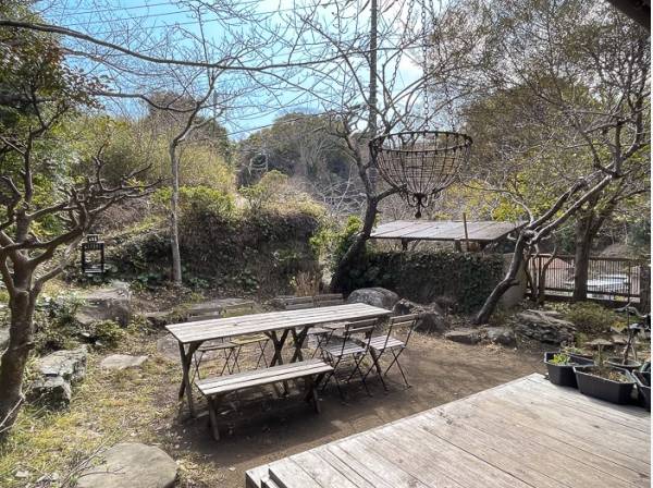 夢のようなお庭でBBQはいかがでしょうか？