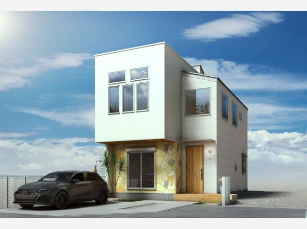 完成イメージパース。「鵠沼海岸」駅徒歩5分