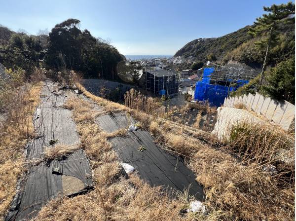 相模湾を遠望するお土地