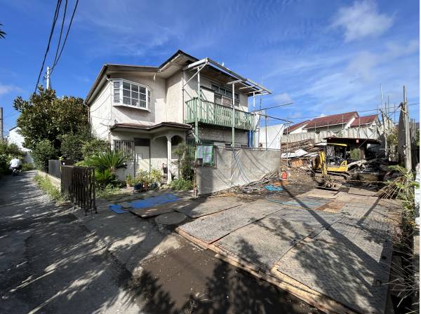 専用通路の幅もゆったり