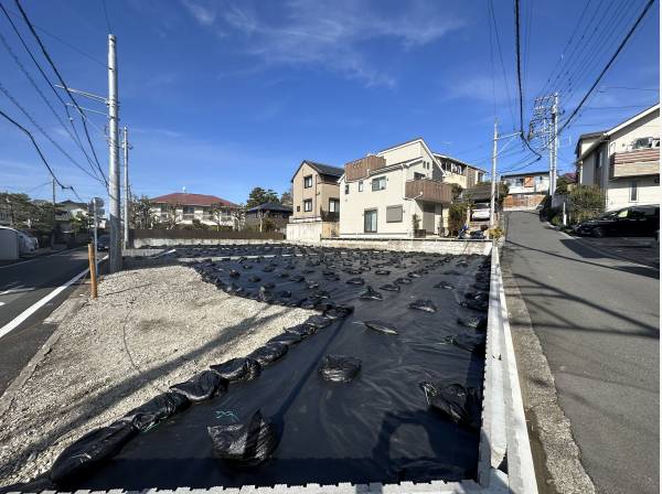 日当たりのよい土地です。