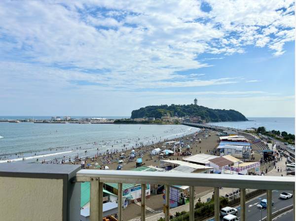 江ノ島もバッチリ見えるオーシャンビュー☆