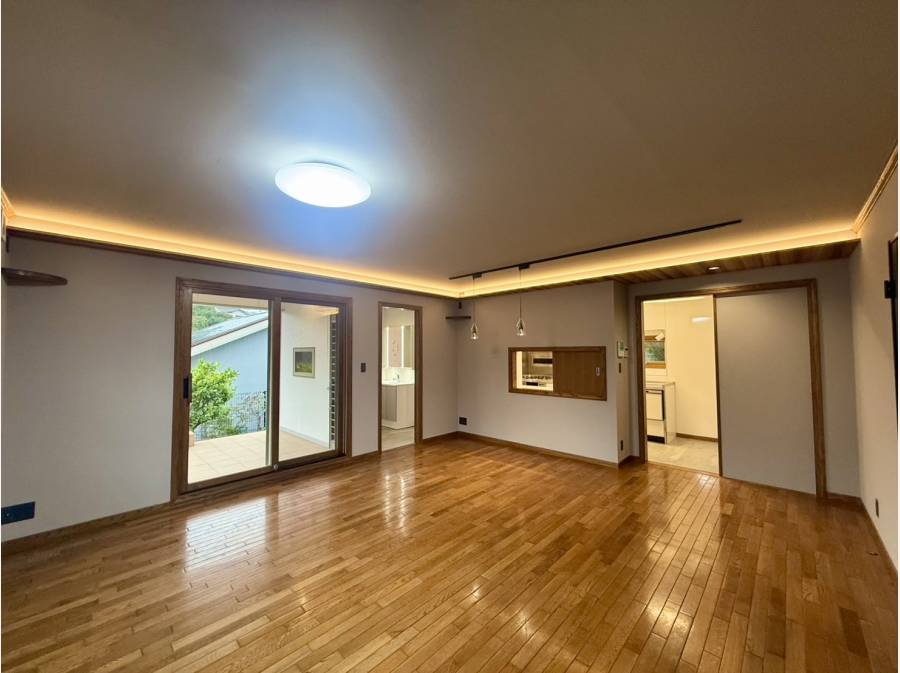 リビングスペースも広々!