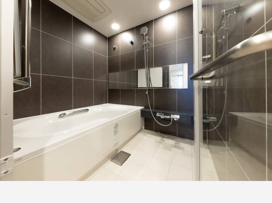 一日の疲れを癒すバスルーム