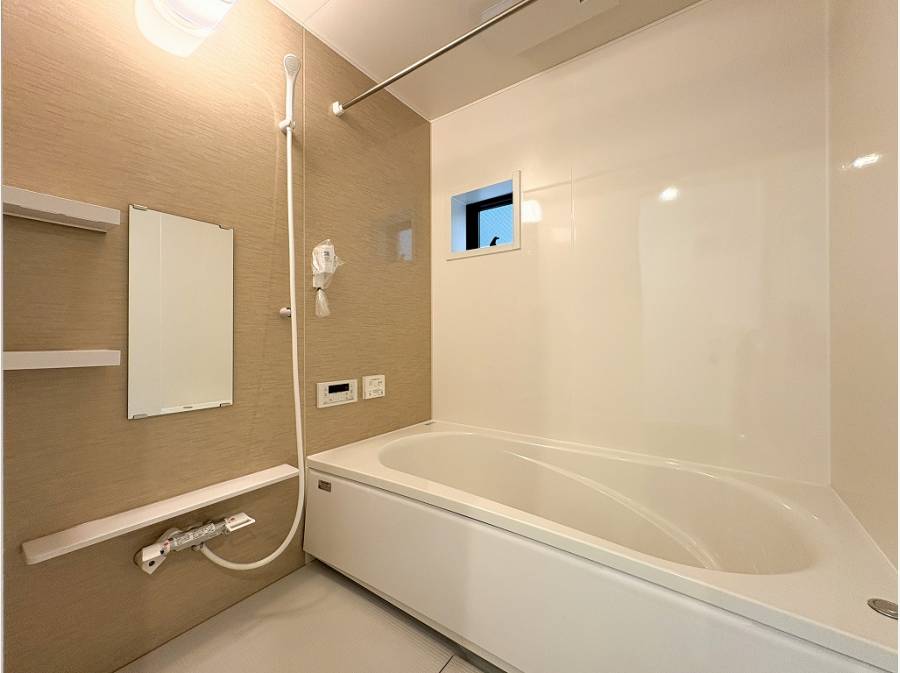 1日の疲れを癒してくれるバスルーム