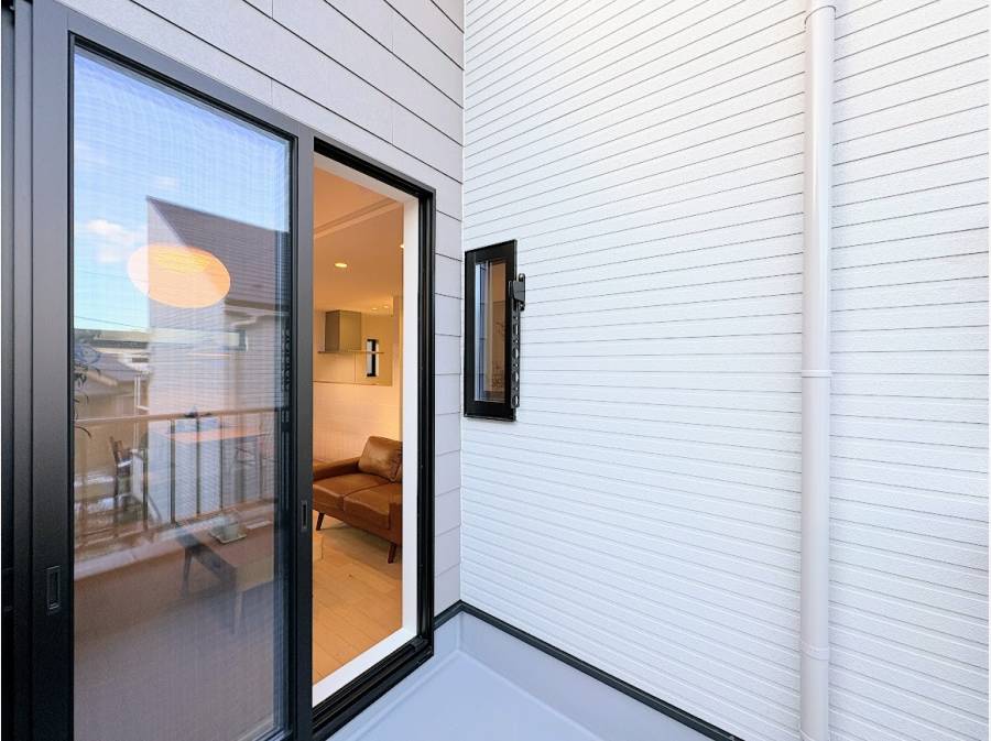 南向きバルコニー