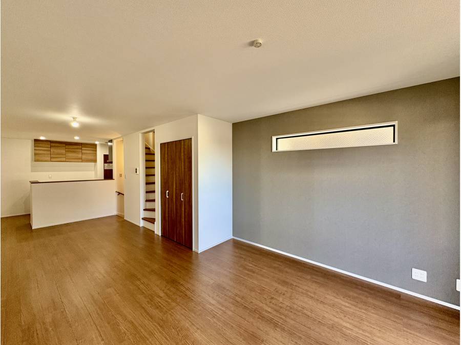 LDKの様子、お洒落に整った室内は居心地が良さそうです♪