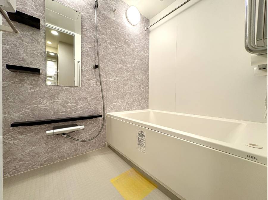 1日の疲れを癒すバスルーム