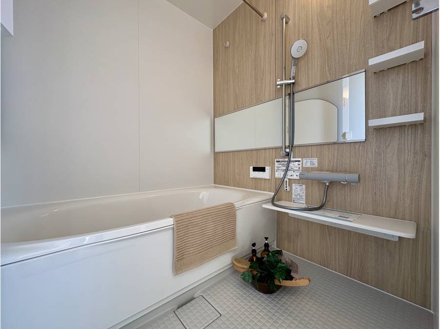 1日の疲れを癒すバスルーム