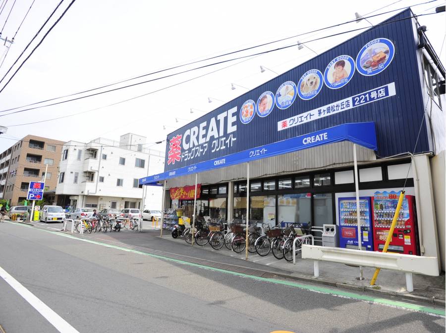 クリエイトS.D茅ヶ崎松が丘店まで徒歩10分(約800m)