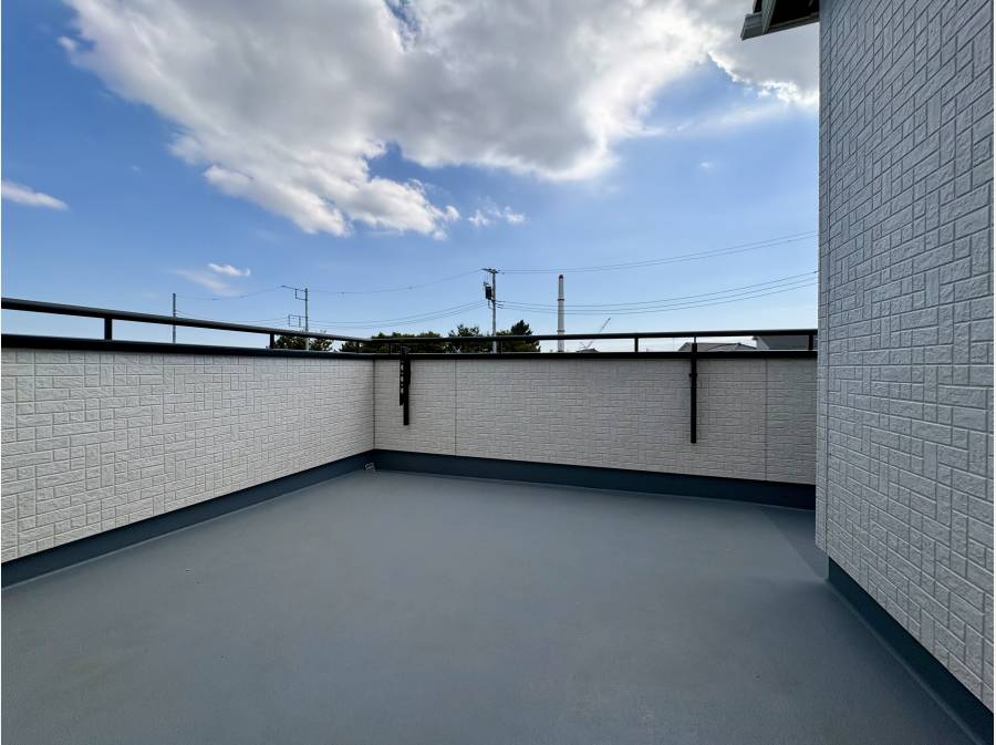 多目的に利用できるワイドバルコニー