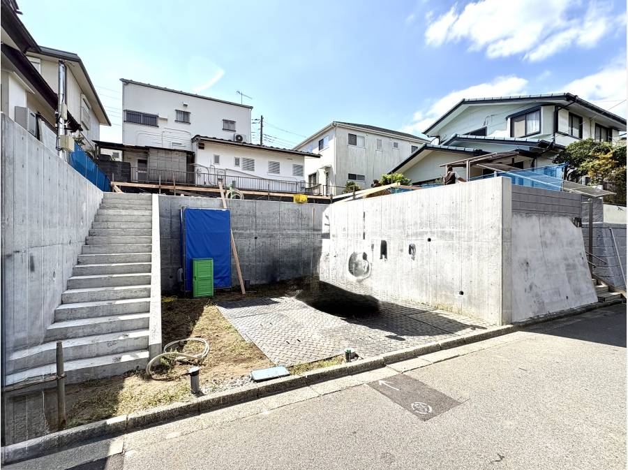 建築中現地の様子です。