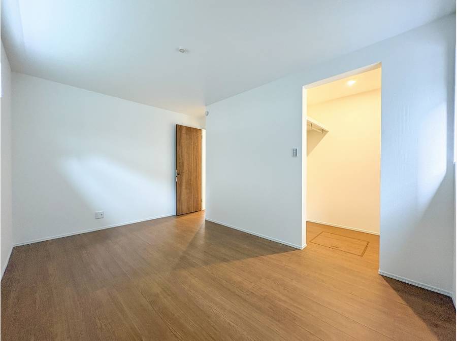 ゆったりとした主寝室にはWIC