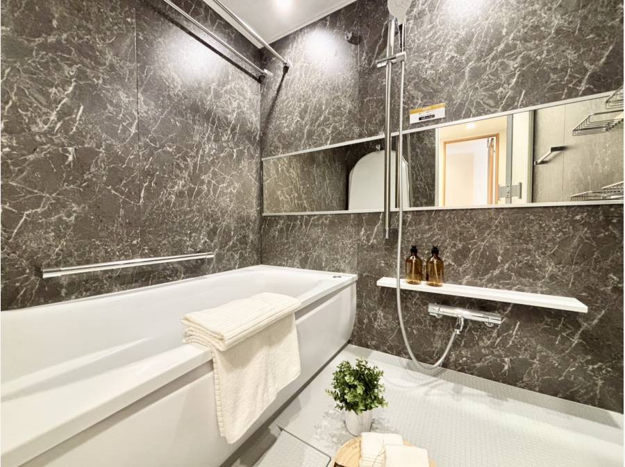 一日の疲れを癒すバスルーム