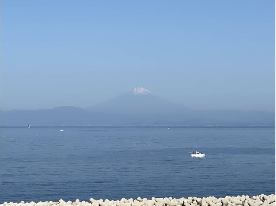 リビングから富士山をドカーンと望みます