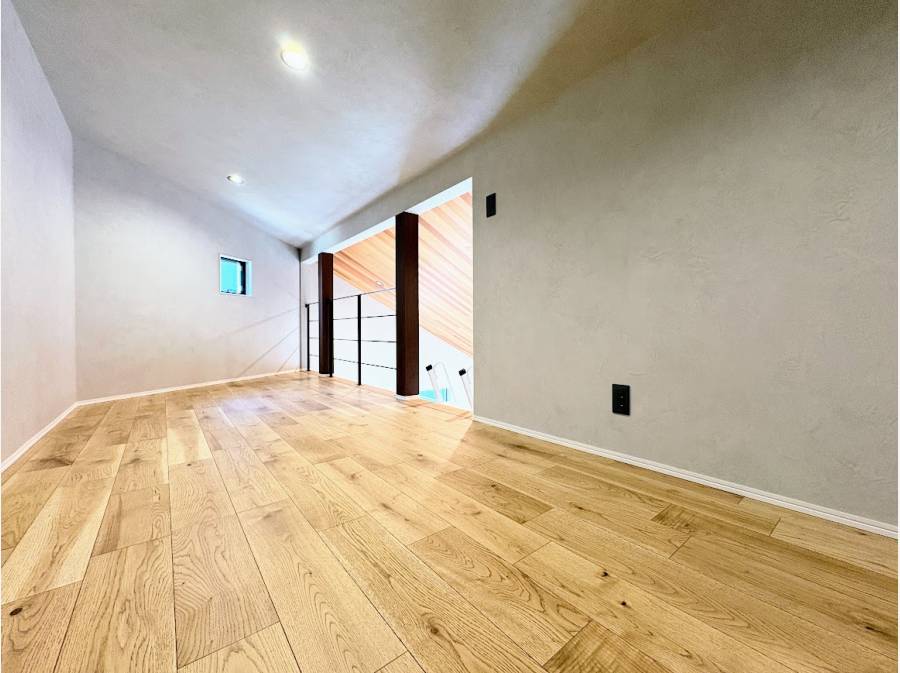 約6.5帖あるロフト