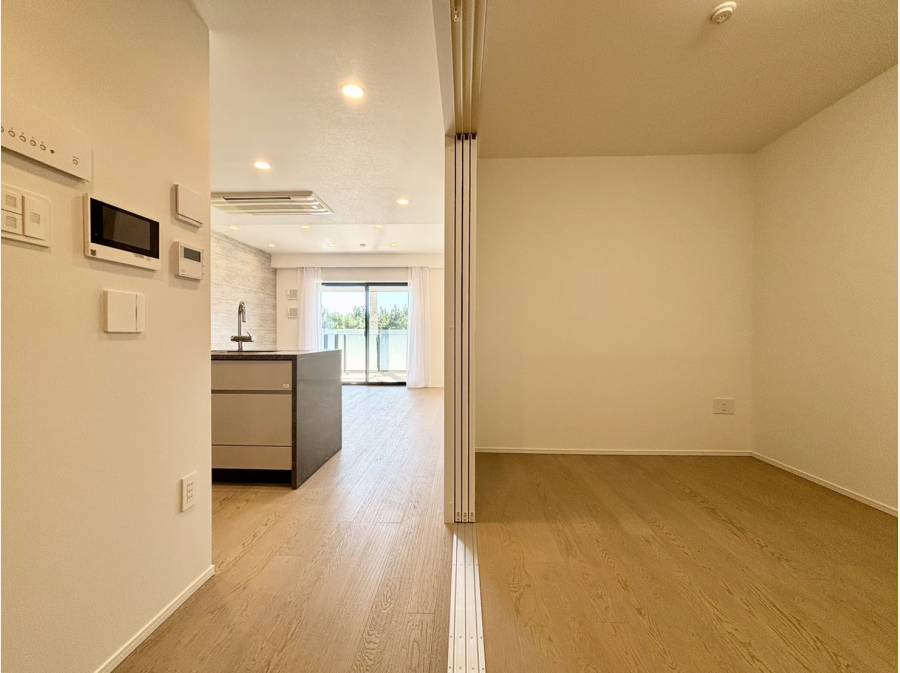 LDKと繋がる洋室部分