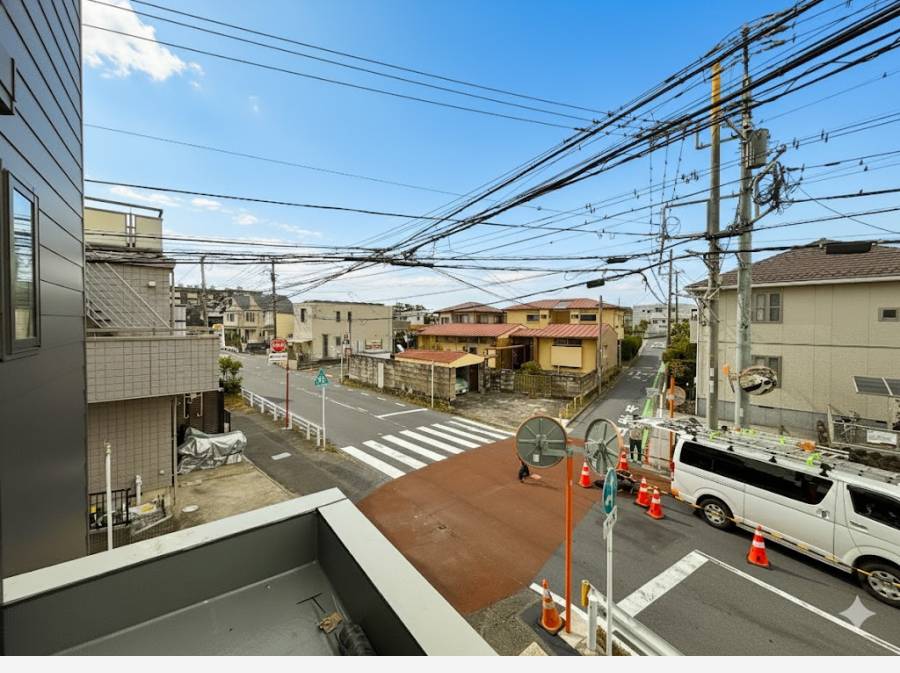 2階からの眺望も抜けております!