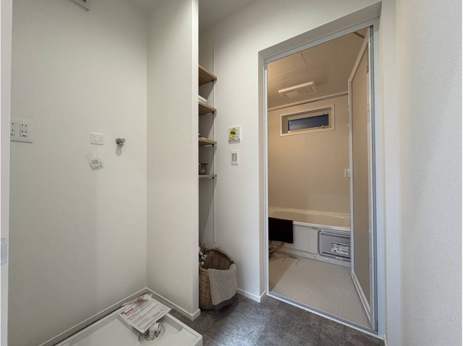 脱衣スペースです。