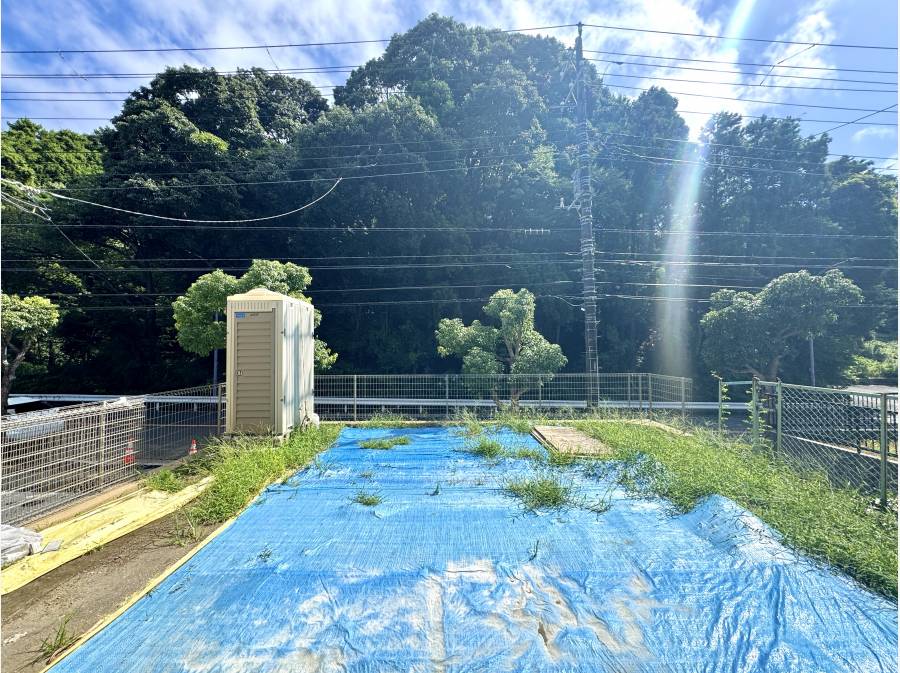 広いお庭で存分にガーデニングをお楽しみください