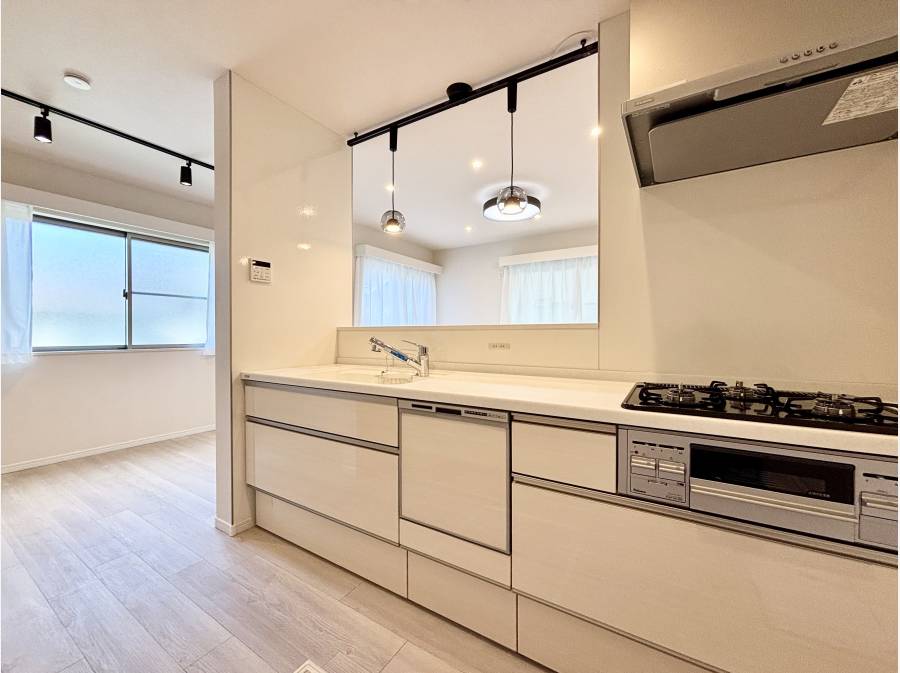 使い勝手の良いキッチンスペース