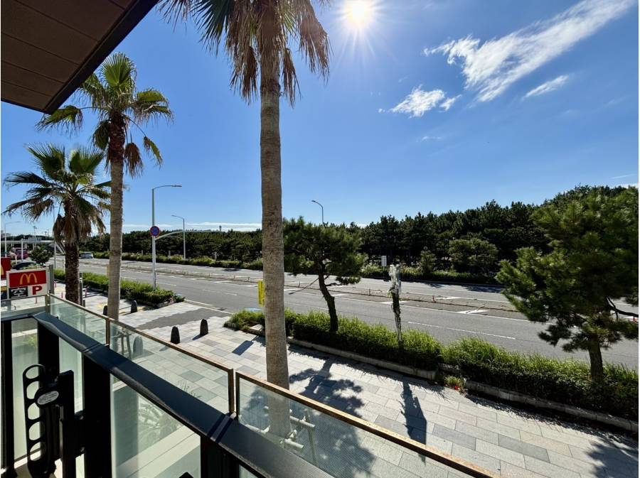 窓開けたらこの景色が見られるって良いですね