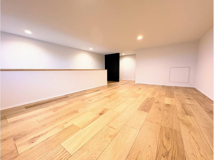 多様な使い方のできる約8.1帖のロフト