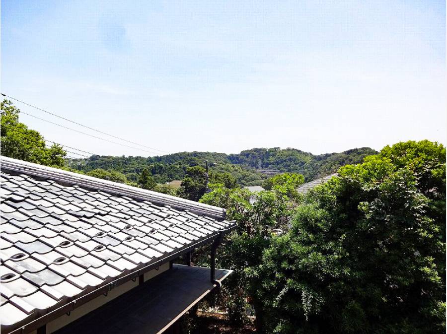 2階からの眺望・・・鎌倉の緑を見下ろす生活